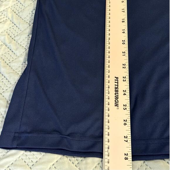 Under Armour  Mens Heat Gear Loose Fit Navy Blue short sleeve t-shirt Size Large - Picture 8 of 8